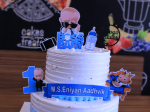 Boss Baby cake in trichy