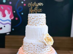Classic Four-Tier Wedding Cake - Wedding cake in trichy